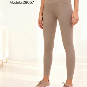 Mallón Afelpado Térmico de Cintura Alta para Mujer Modelo 28057 – Colores Surtidos | Unitalla Paquete de 12pz