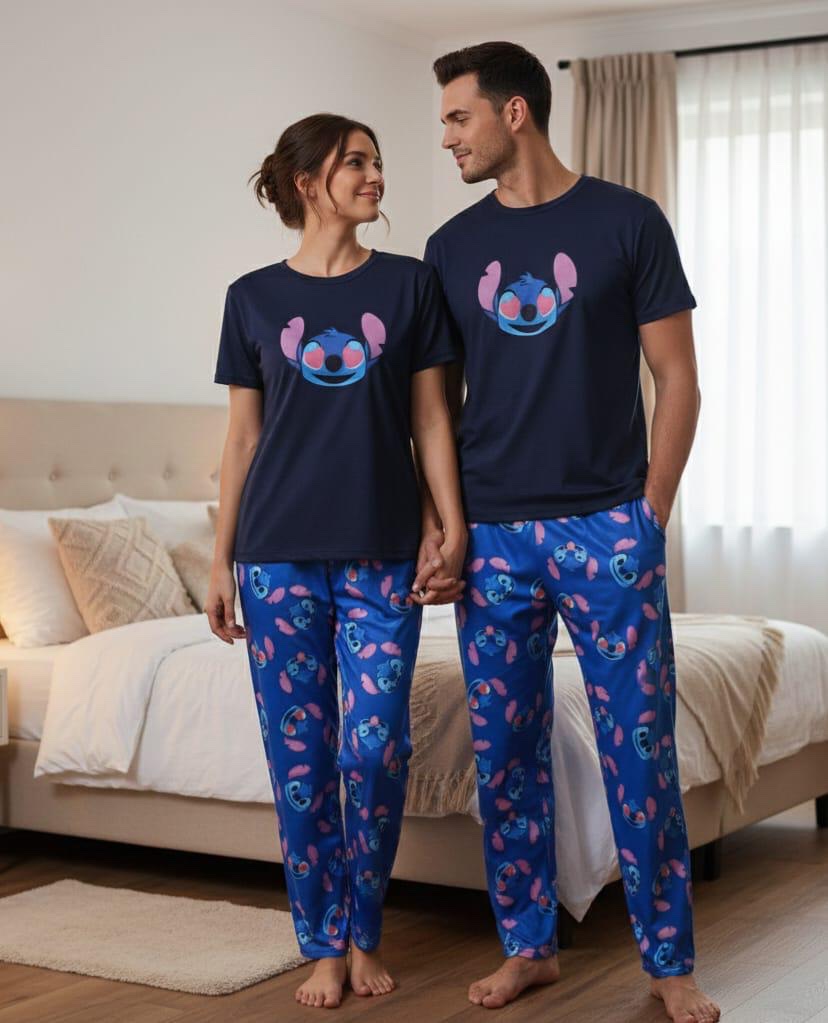 Pijama Para Parejas | Diferentes Personajes paquete de 6 Duos - Imagen 3