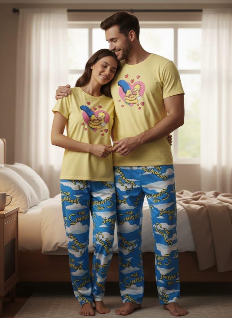 Pijama Para Parejas | Diferentes Personajes paquete de 6 Duos