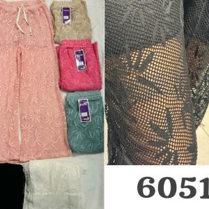 Pantalón Playa / Cover Up Calado para Mujer – Paquete 12pz | Colores Surtidos Unitalla