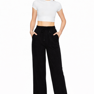 Pantalón Recto Stretch para Mujer CH/M – G/XG | Paquete de 12pz | Casual con Bolsas