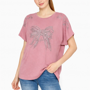 Blusón con Estoperol Plateado para Mujer – Unitalla | Colores Surtidos | Paquete de 12 Piezas